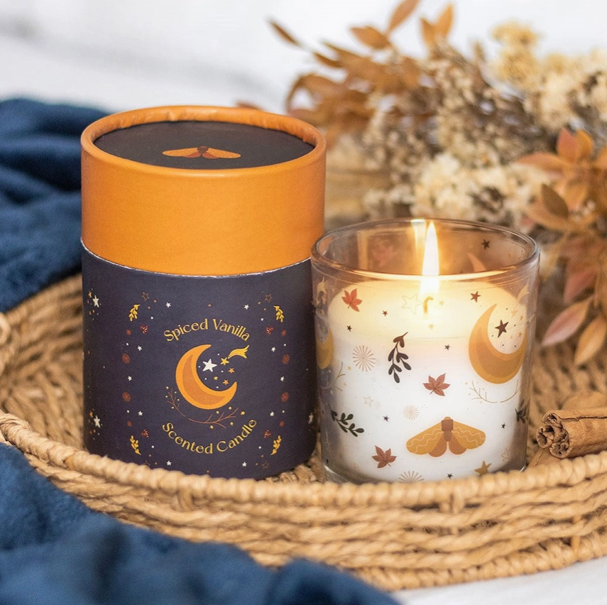 Bougie Vanille Épicée – Magie d’Automne