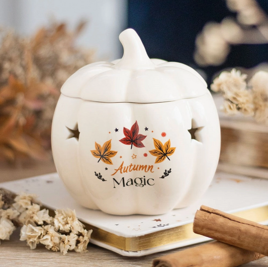Brûleur d’huile en forme de Citrouille - Magie d’Automne
