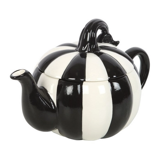 Théière Citrouille Rayée