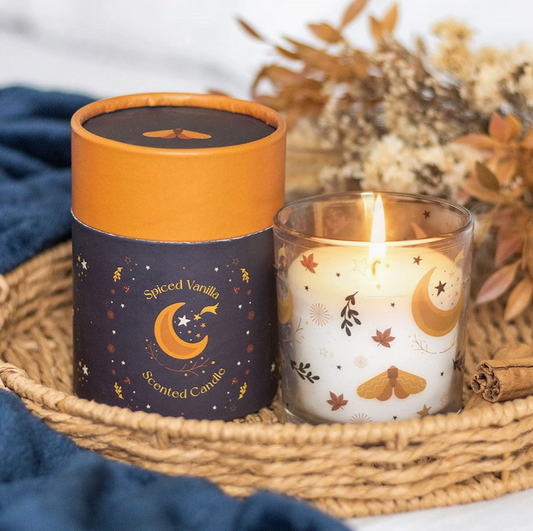 Bougie Vanille Épicée – Magie d’Automne